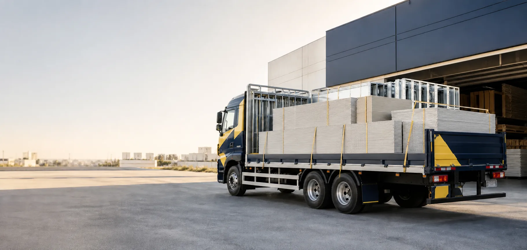 DariPro building materials delivery in Tunisia