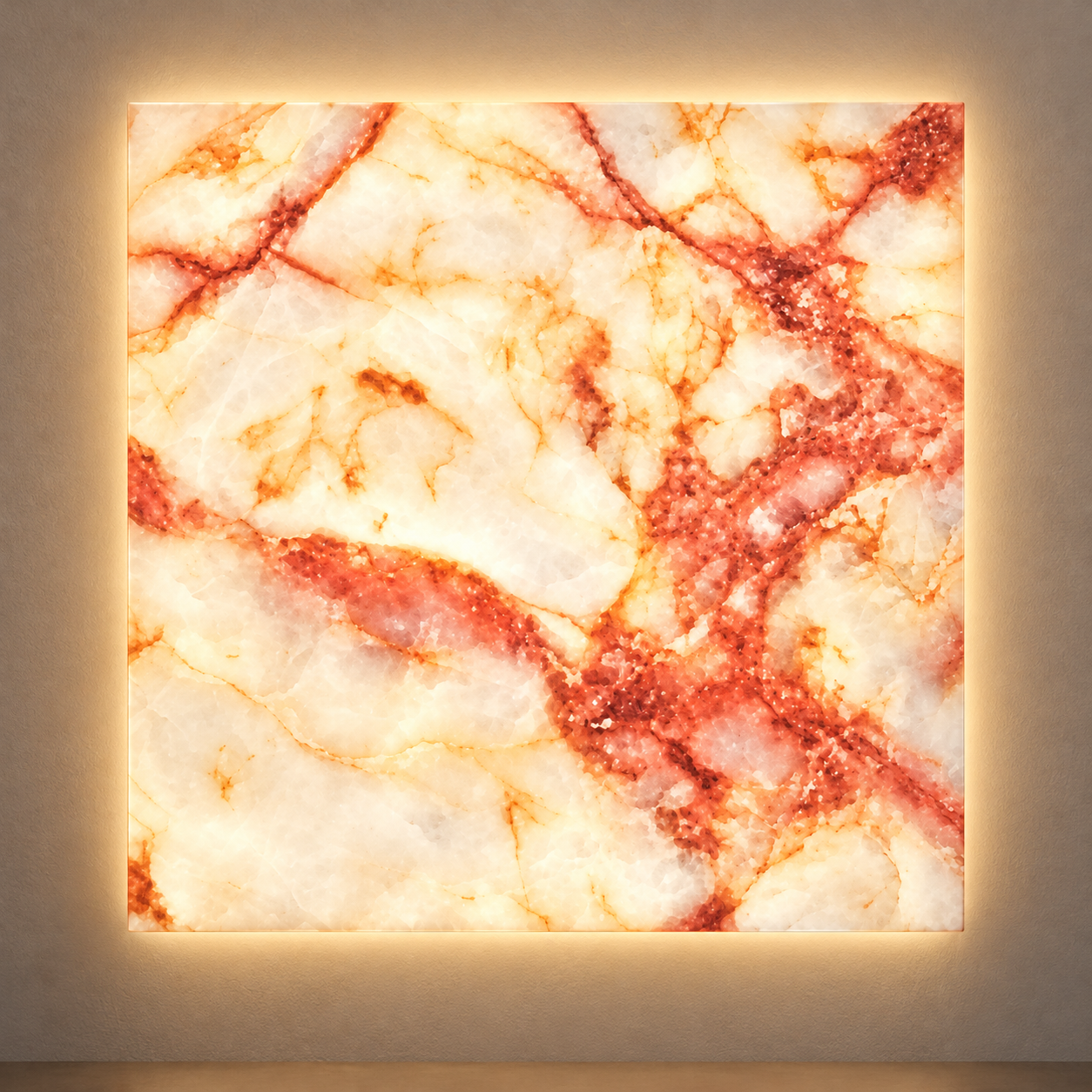 Onyx effet marbre translucide — 2