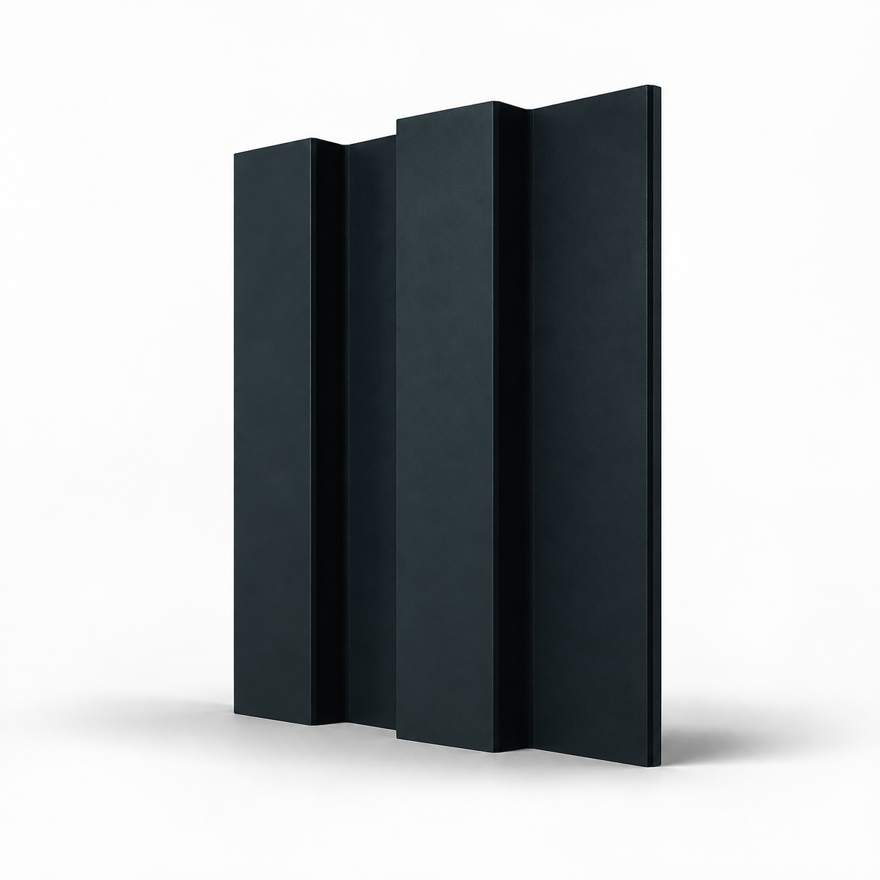 Lame PVC effet bois noir — 2