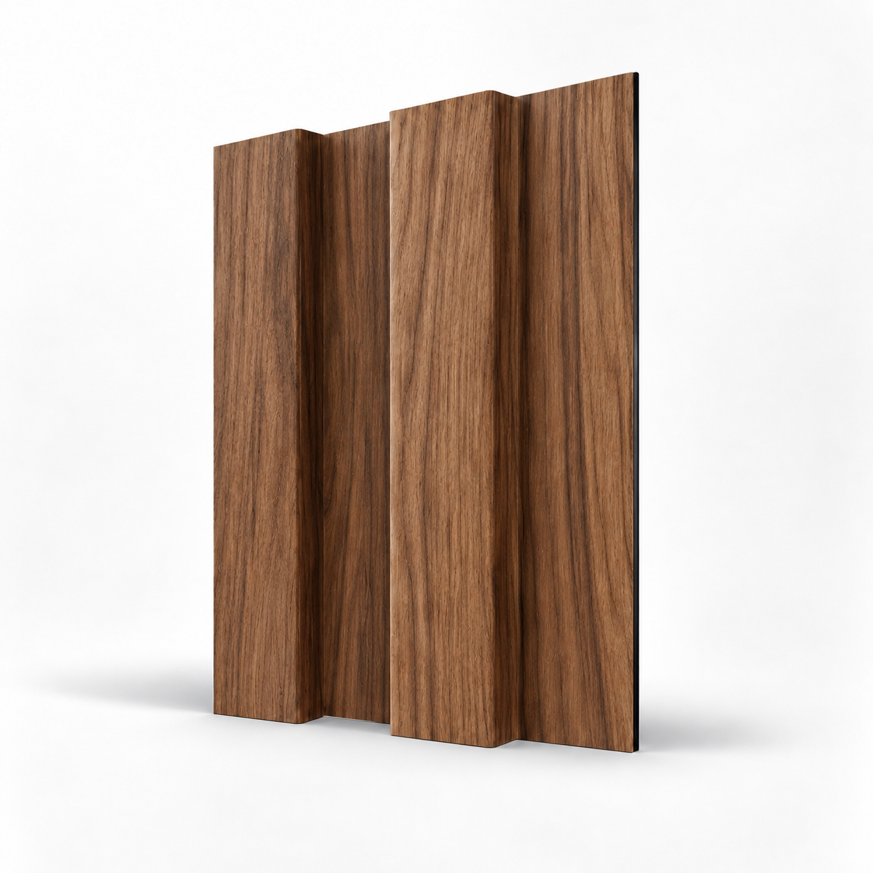 Lame PVC effet bois chêne foncé — 2