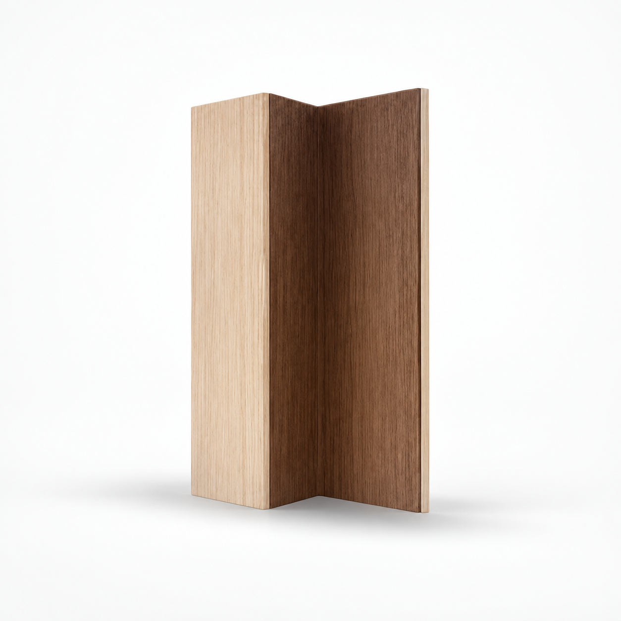 Lame PVC effet bois beige marron — 2